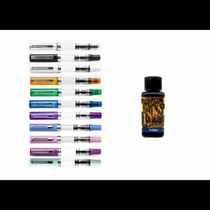 

Barang Terlaris Twsbi Eco Fountain Pen And Diamine Ink Bundle Original