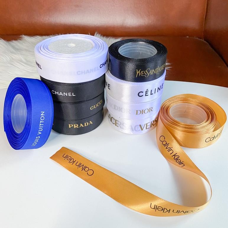 

TERLARIS Pita Lebar 1 inch Tambahan Ribbon Hiasan Paperbag atau Box ta-127