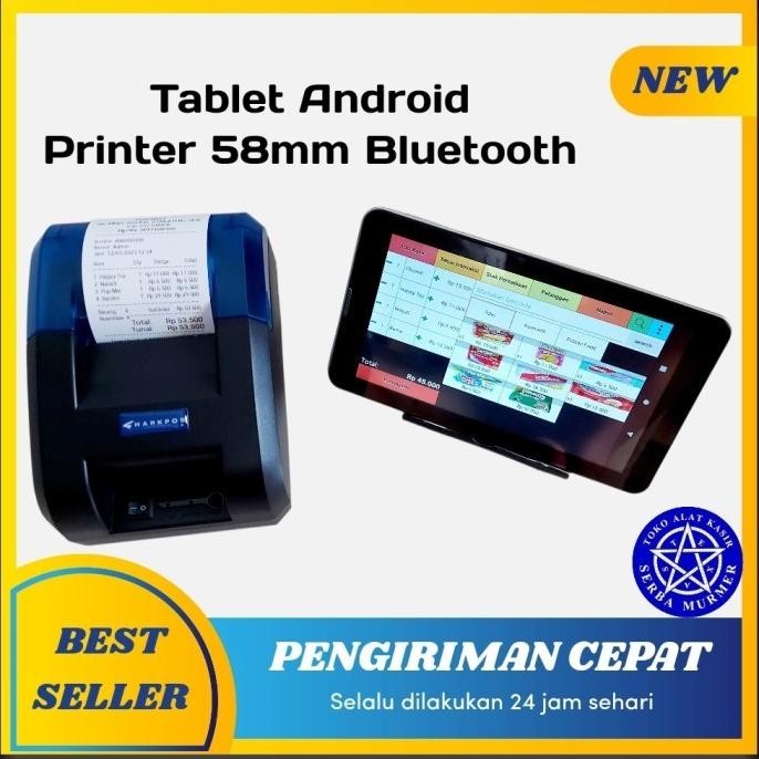Paket Mesin Kasir Android Toko Warung Apotek Distro Salon Kosmetik Atk