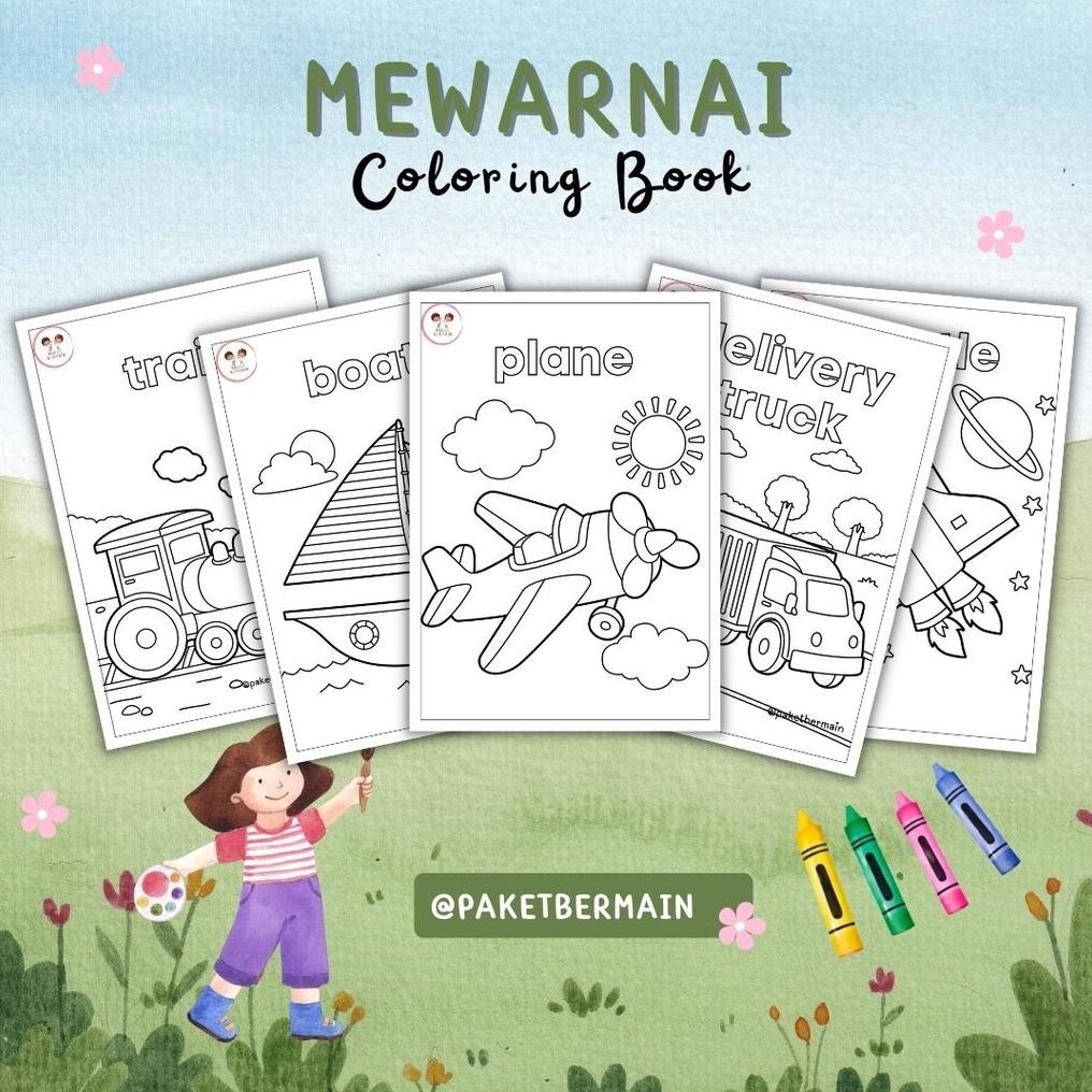 

Terlaris [Pdf] 127 Halaman Printable Lembar Mewarnai Anak Paud Tk Mewarnai Hewan, Buah, Sayur, Angka, Transportasi Dll Usia 2 3 4 5 Tahun Pdf Aktivitas Pertamaku