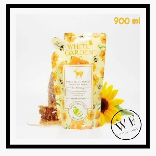 

White Garden Royal Jelly Honey Refill / Sabun Mandi Royal Jelly 900Ml