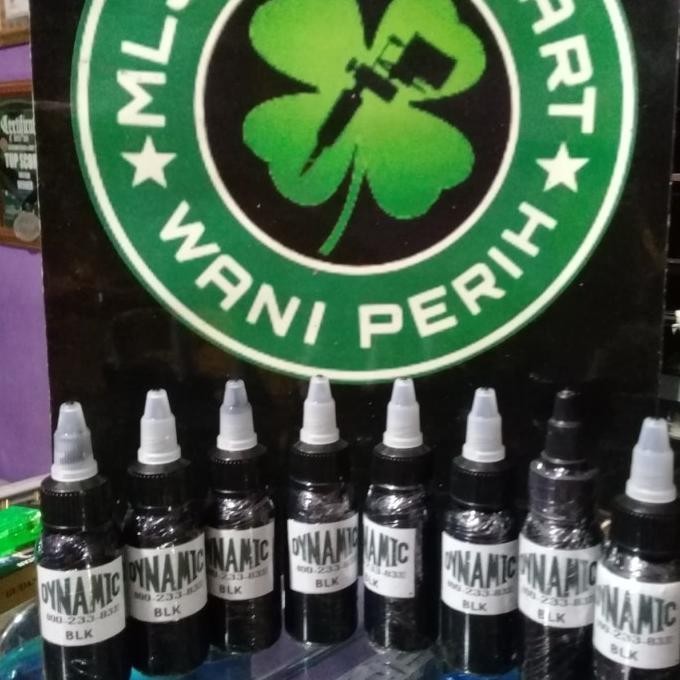 

TERBARU - DYNAMIC BLACK 1oz ORIGINAL. tinta tattoo, tato ink. tinta tato
