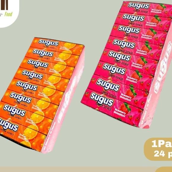 

Sugus Permen Sti/Permen K Rasa Strawberry /Jeruk 30G 1 Pa/24Pc