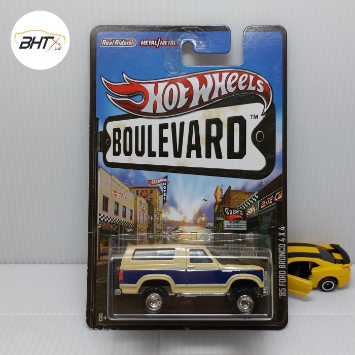 Hot Wheels Boulevard 85 Ford Bronco 4 X 4 4X4 2013 Mix 4 Hotwheels Promo