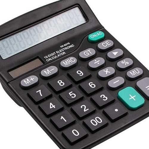 

Kalkulator Elektronik 12 Digit Pakai Baterai Aa / Calculator 12 Digit