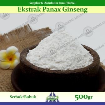

Ekstrak Panax Ginseng (Bubuk) 500Gr | Rasio 4:1 - #Herbal