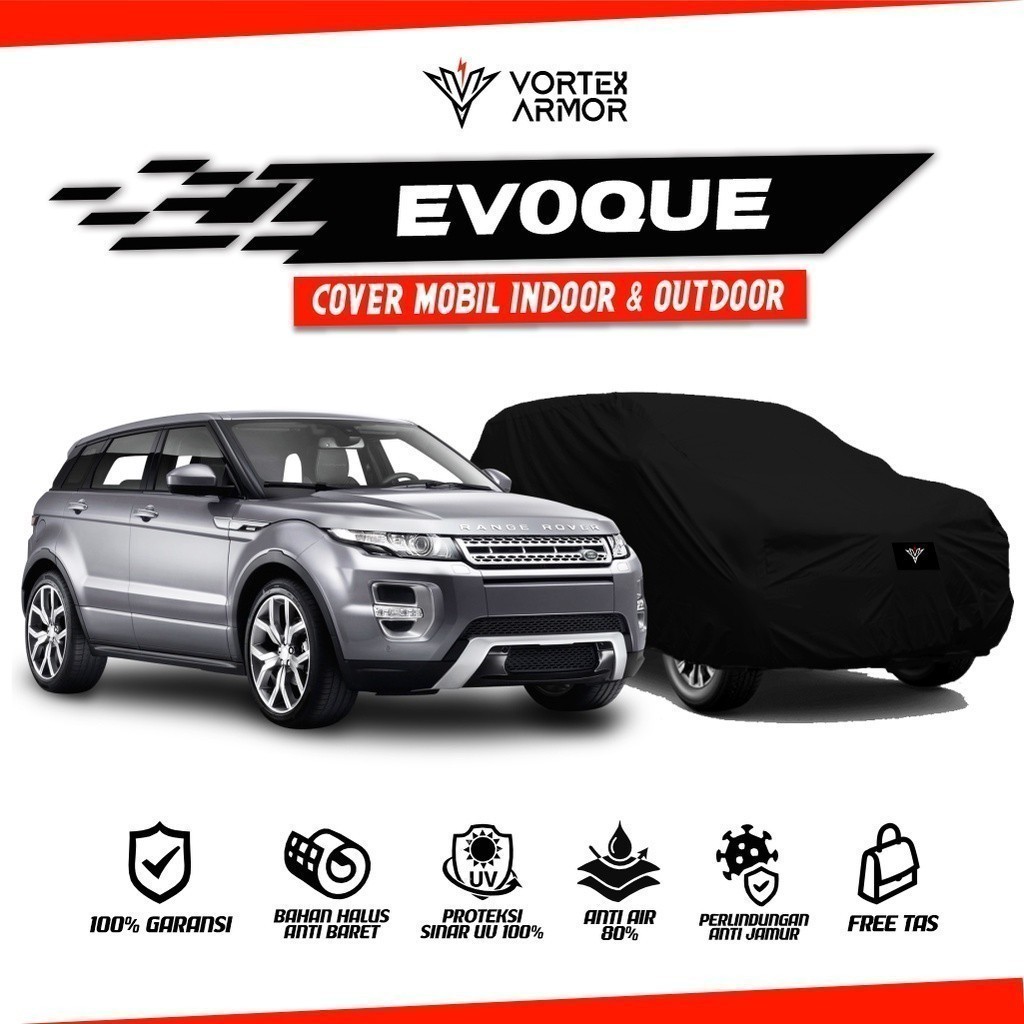 Cover Mobil Range Rover Evoque / Sarung Mobil Land Rover Evoque / Selimut Range Rover Evoque