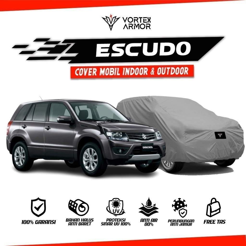 Cover Mobil Escudo 2.0 , JLX , 1.6 , 2.6 V6 / Sarung Mobil Escudo Sidekick / Selimut Suzuki Escudo L