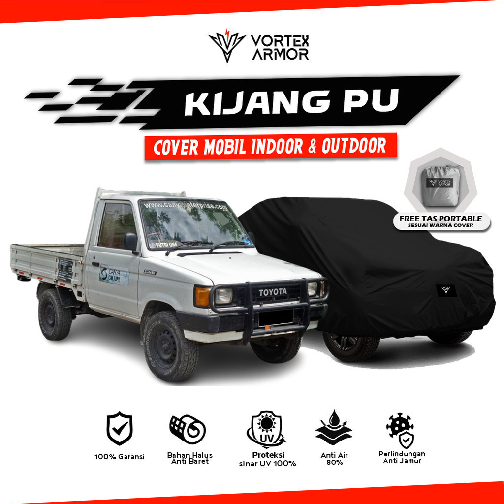 Cover Mobil Kijang Pick Up All Type / Sarung Mobil Kijang Super Pickup / Selimut Pick up Kijang