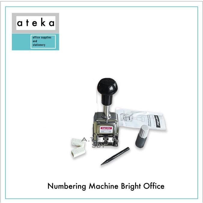 

NEW Numbering Machine Bright Office (7 Digit)