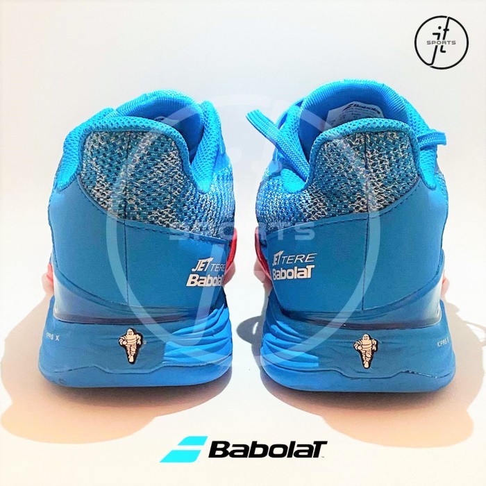 Sepatu Tenis Babolat Jet Tere Hawaiian Blue Tennis Shoes Original