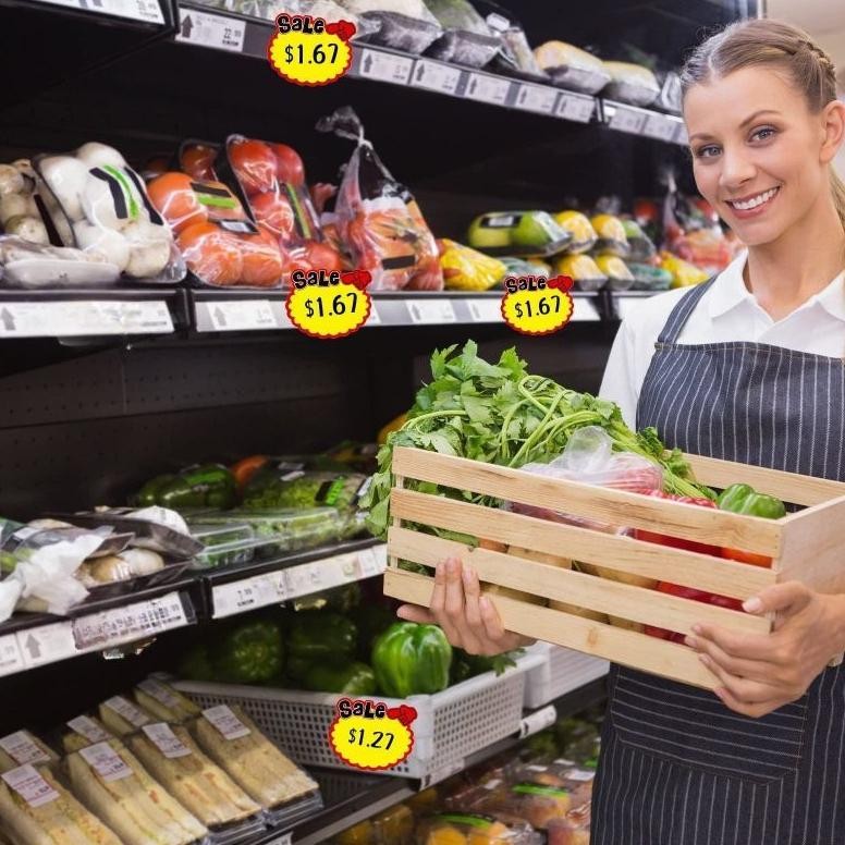 

ORIGINAL 50pcs/Set Kertas Harga Promo Pop Card Price Tags Kertas Penjepit Harga Tulisan Sale Kartu Promosi fx-45