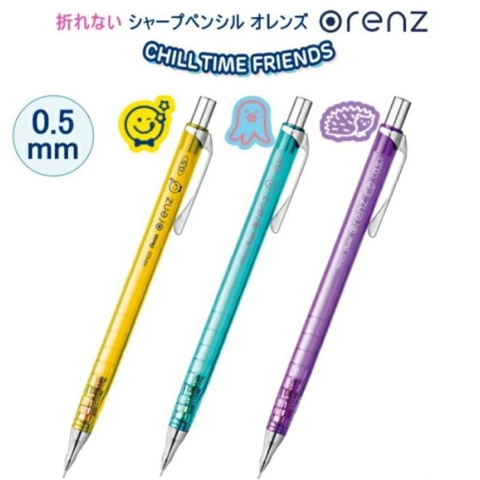

HARGA DISC - Pentel Orenz Chill Time Friend Mechanical Pencil 0.5 Limited Edition