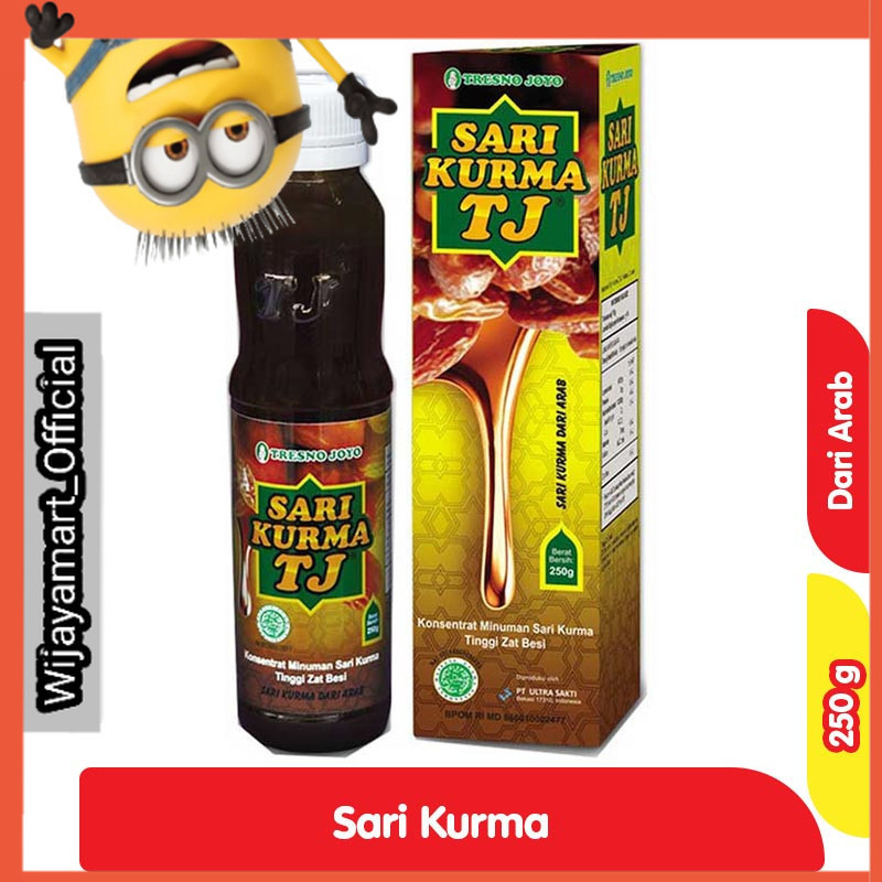 

Tresno Joyo Sari Kurma TJ Botol 250 ml