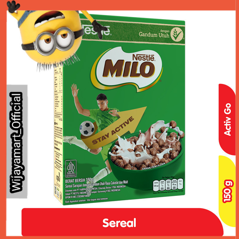 

Milo Cereal Active Go 150 g
