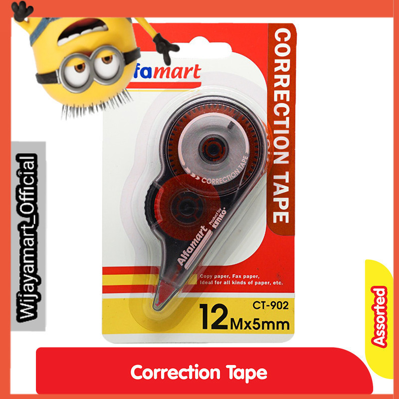 

Alfamart Kenko Tipex Gulung 12 m x 5 mm