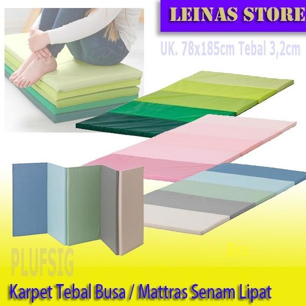 Karpet Tebal Busa / Matras Senam Anak Lipat Tebal / Playmatt Bayi
