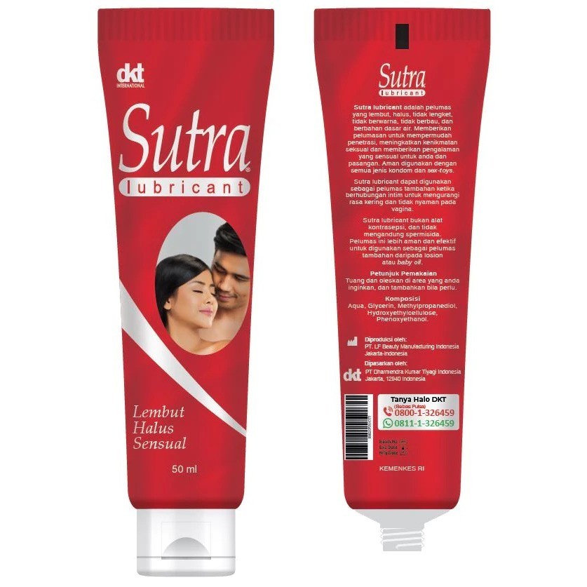 100% ORIGINAL! SUTRA LUBRICANT 50 ML PELUMAS LICIN LUBRICAN PELICIN GEL MURAH