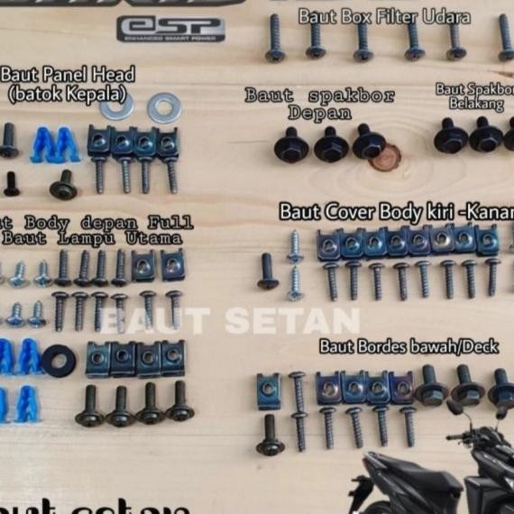 Baut Full Body Vario 150 All New | Baut Set Full Body Vario All New