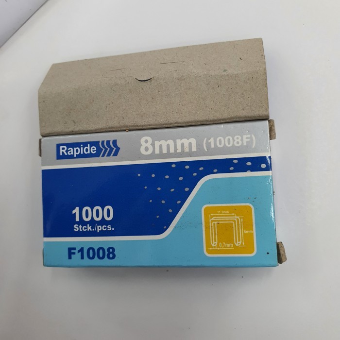 `````````] isi staples tembak 8mm 1000 pcs / isi staples tembak 8mm (1008F)