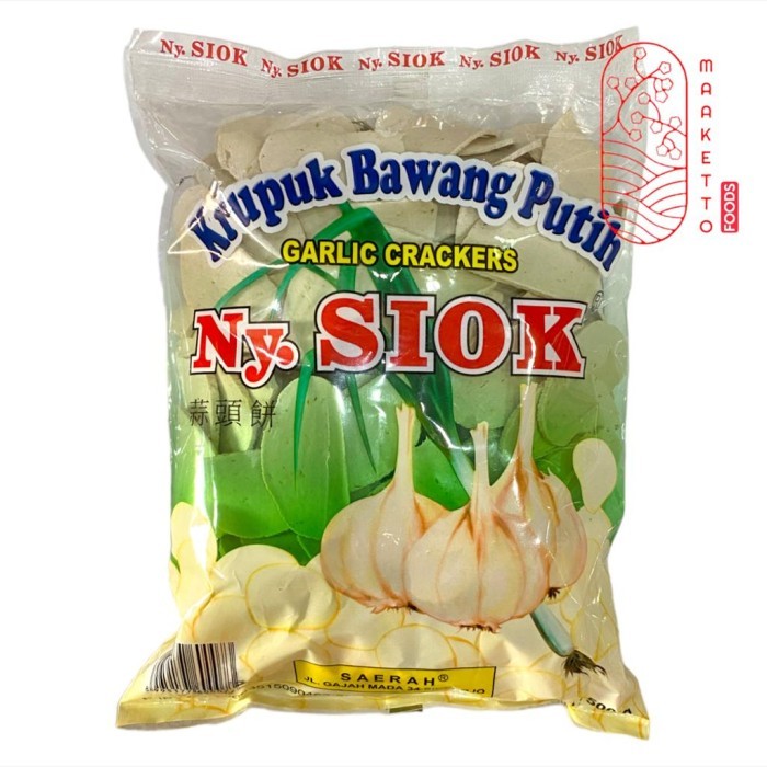 

Terlaris Kerupuk Udang Ny. Siok Oval Stik Bawang Putih Ikan 500gr SALE