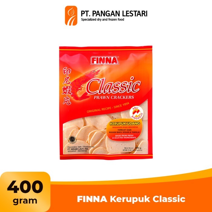 

Terlaris FINNA Kerupuk Udang Classic 400 gr SALE