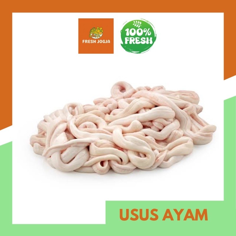 

Usus Ayam Broiler/Ras per 250gr | Fresh Jogja
