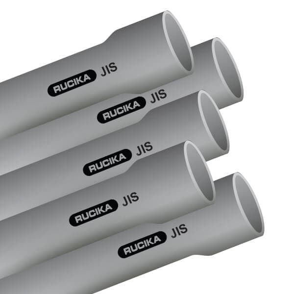 .........] PIPA JIS RUCIKA 6" AW PIPA JIS RUCIKA 6 INCH 6 DIM HARGA PER LONJOR PIPA RUCIKA ABU ABU