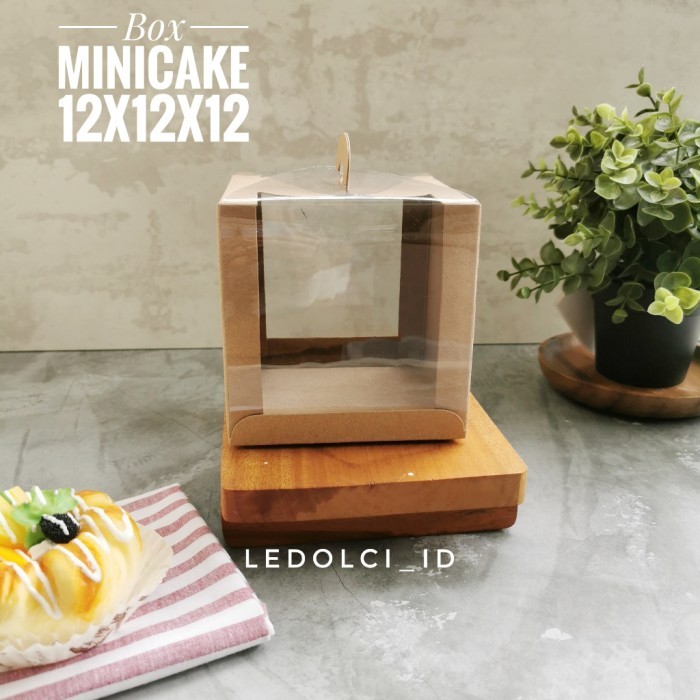 

@@@@] (10 PCS) 41212 BOX DUS KUE MIKA TEMBUS PANDANG CAKE KOREA 12x12x12