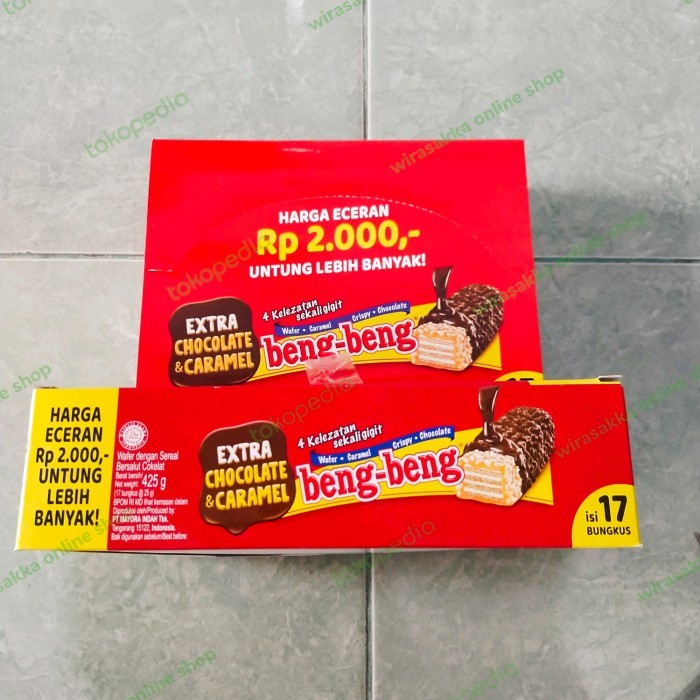 

BOOM SALE beng beng wafer dengan sereal 20x20g