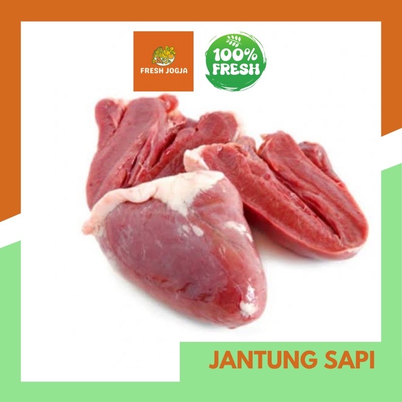 

Jantung Sapi Segar per 250gr | Fresh Jogja