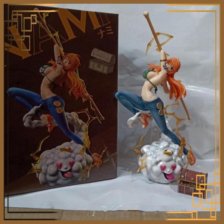 [RJB] ACTION FIGURE ONE PIECE NAMI ZEUS THUNDER BOLT