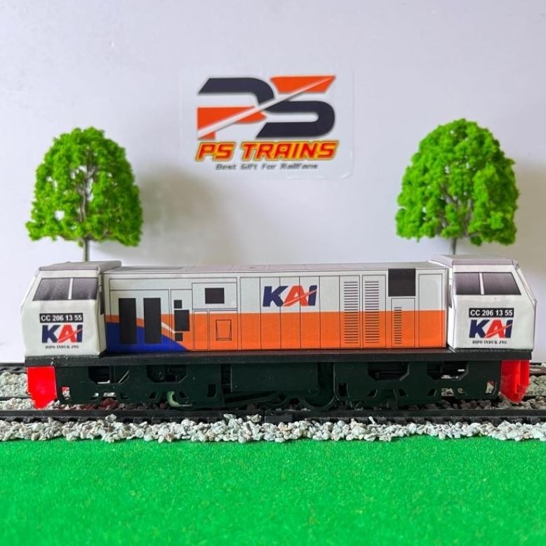 ad-56 [ EXCLUSIVE BERMESIN ] MAINAN KERETA API INDONESIA CC206 EKSEKUTIF MILD STEEL 2 Termurah