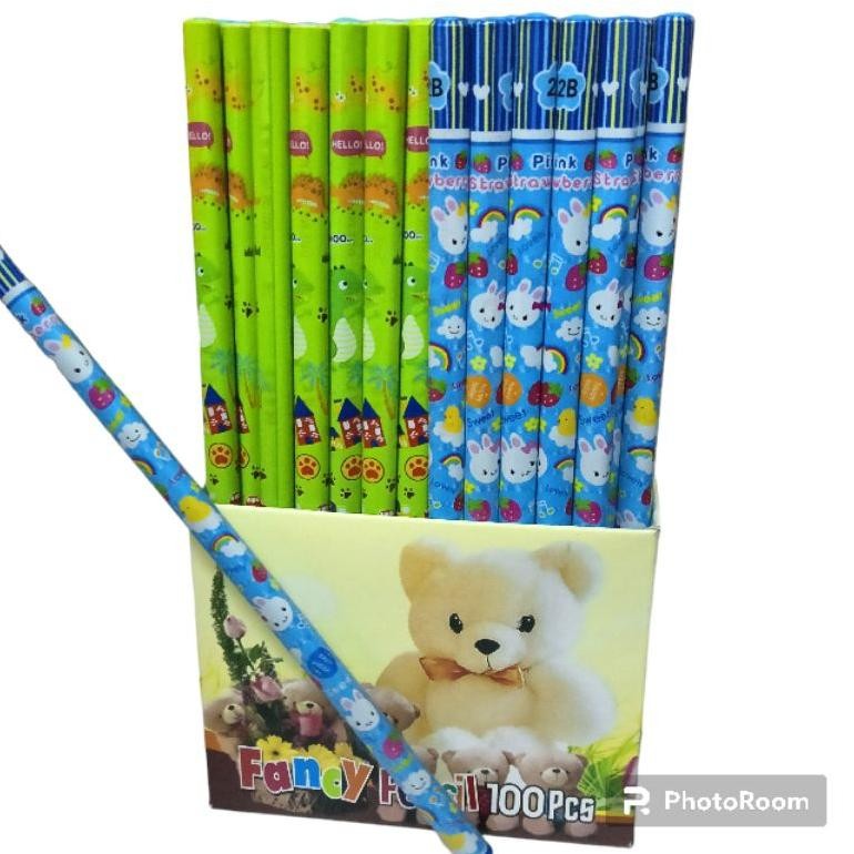 

sd-67 Pensil Tulis 2B Fancy isi 100 pcs karakter murah Terlaris