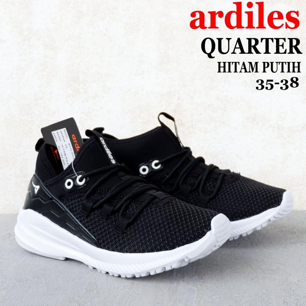 COD Ardiles Sepatu Sekolah Anak - Size 31-34 - QUATER & HOOD & LUNOX - Sepatu sekolah ardiles - sepa