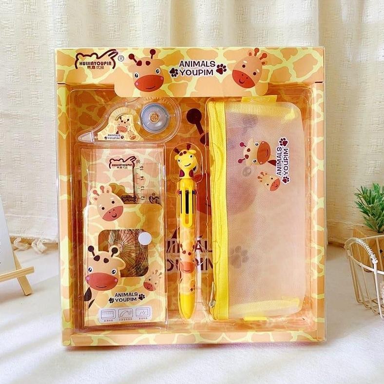 

et-98 [SERBALAKU](KTPS.4)STUDY SET STATIONERY SET ALAT TULIS SEKOLAH ANAK SET ATK MOTIF Viral