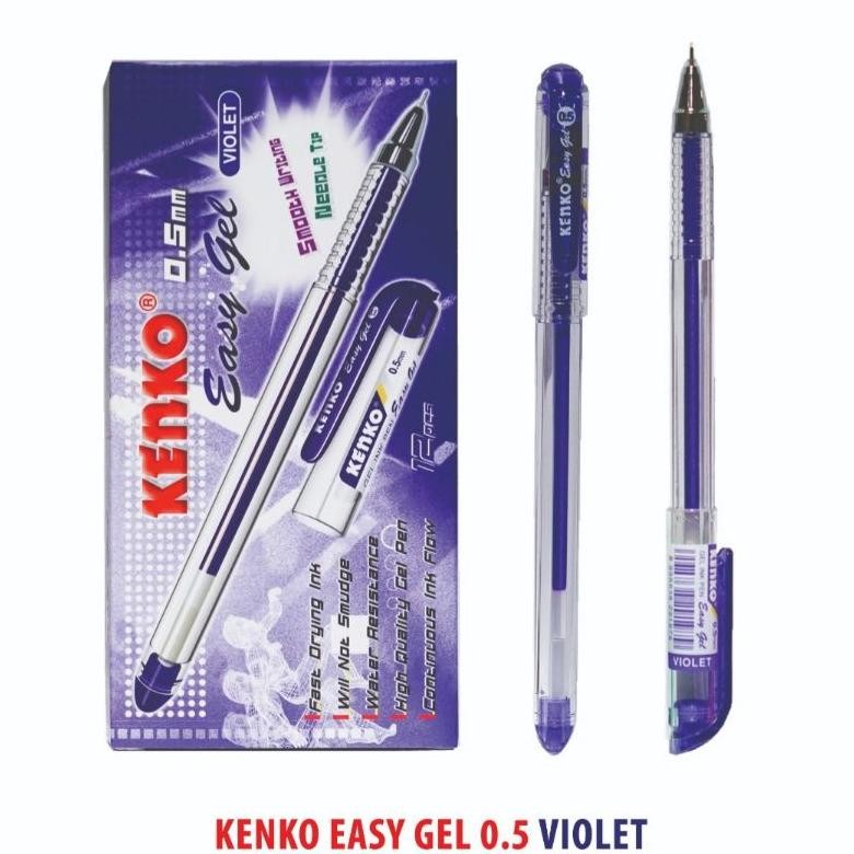 

dfg-88 Pulpen KENKO EASY GEL 0.5mm (12pc) Viral