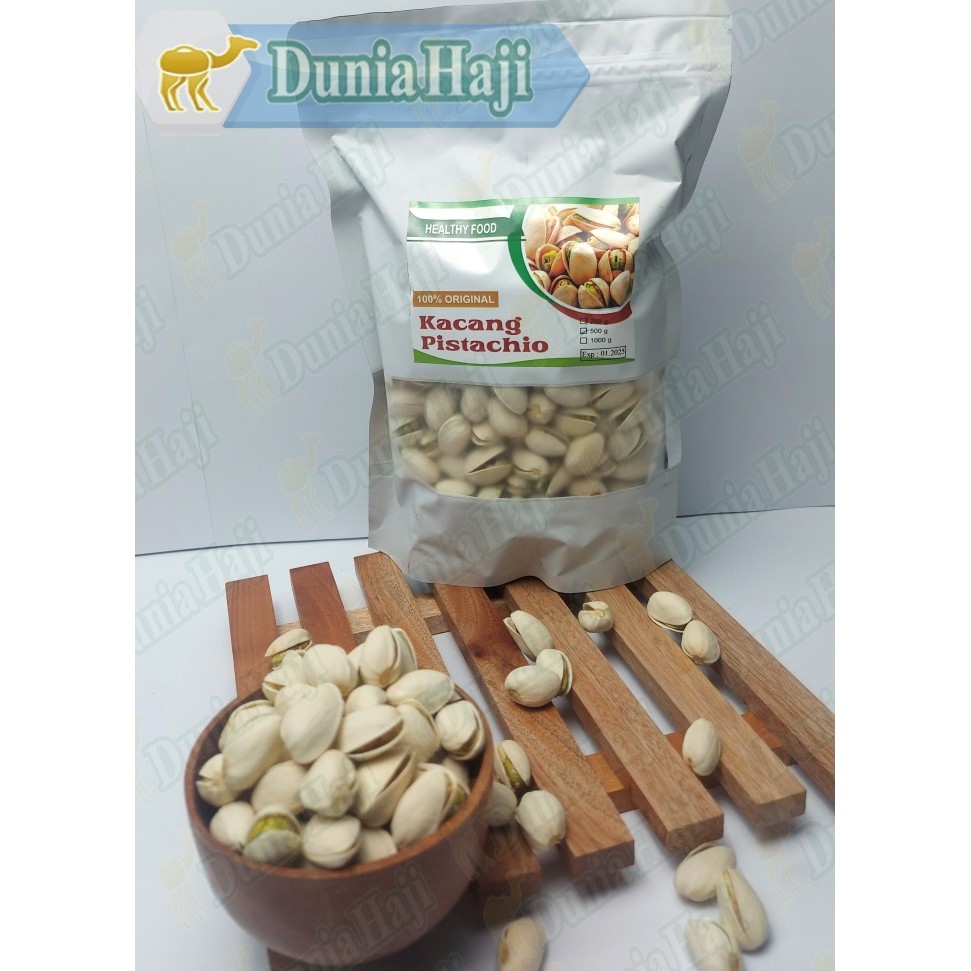 

FREE ONGKIR Kacang Pistachio / Fustuk /Kacang Ketawa Kacang Pistachios Murah 500gr