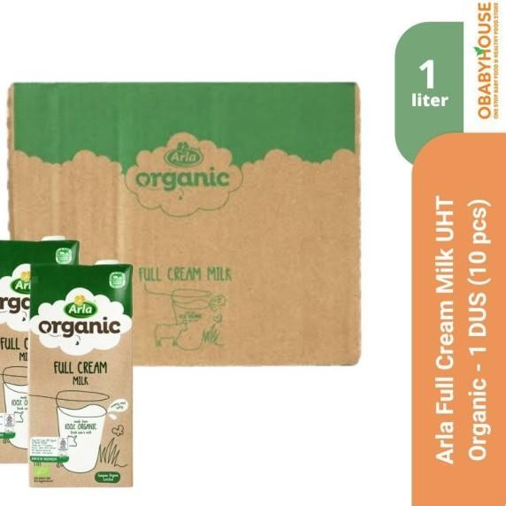 

Arla Full Cream Lk Uht Organic 1 Liter - 1 Dus (10 Pcs)