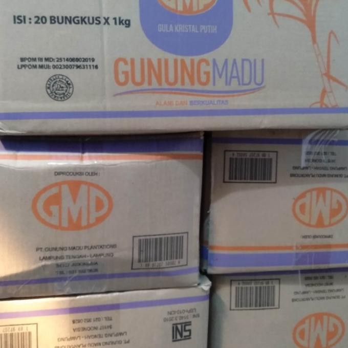 

gula gmp 1kg pedus isi 20pas