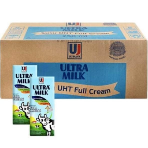 

Susu Ultra Full Cream 200Ml 1 Dus Isi 24