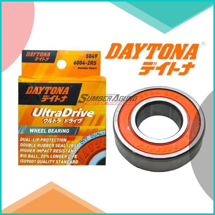 DAYTONA LAKER BEARING 6004-RS NAP GEAR BELAKANG JUPITER RXKING FIZR 1