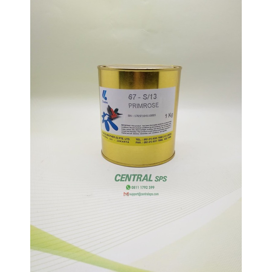 

TINTA COATES 67-S/13 PRIMROSE