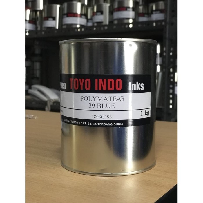 

POLYMATE G-39 LIGHT BLUE CAT SABLON BASIS MINYAK TOYO INDO