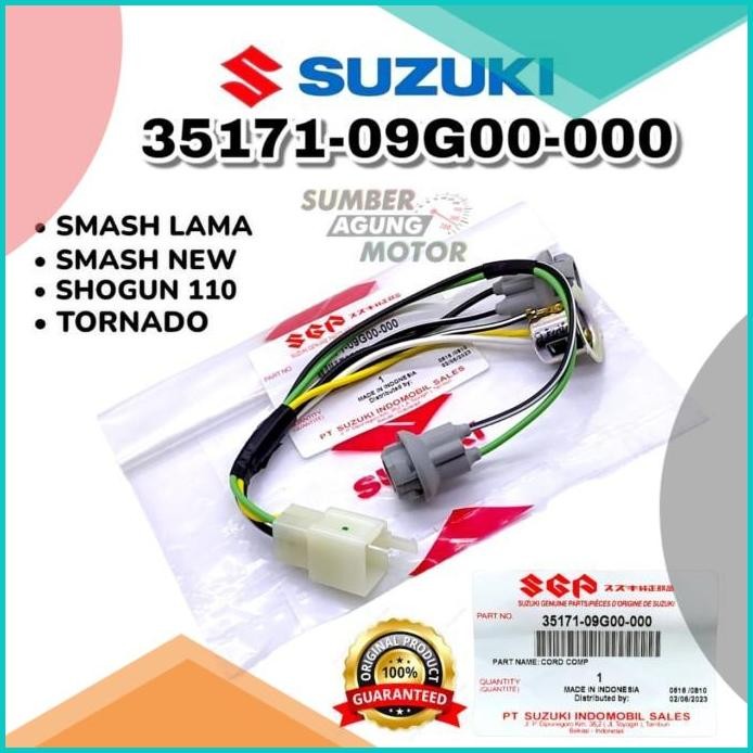 FITTING FITING SOKET LAMPU DEPAN SUZUKI SMASH LAMA 2003-2005 SGP 140B
