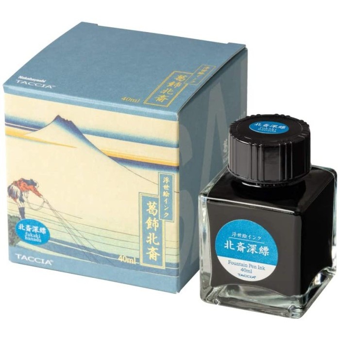 

TACCIA TFPI-WD42-4 FOUNTAIN PEN INK, KATSUSHIKA HOKUSAI, FUKAKI HANADA