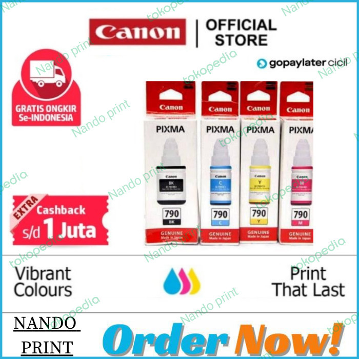 TINTA CANON 790 ORIGINAL 1 SET