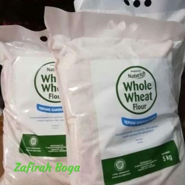 

Naturich Whole Wheat Flour/Tepung Gandum Utuh 5 Kg