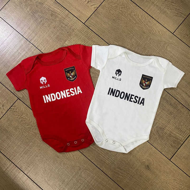 Jumper Bola Bayi Timnas Indonesia / Baby Jumper Bayi Timnas Garuda Indonesia / Indonesia Baby Jumper