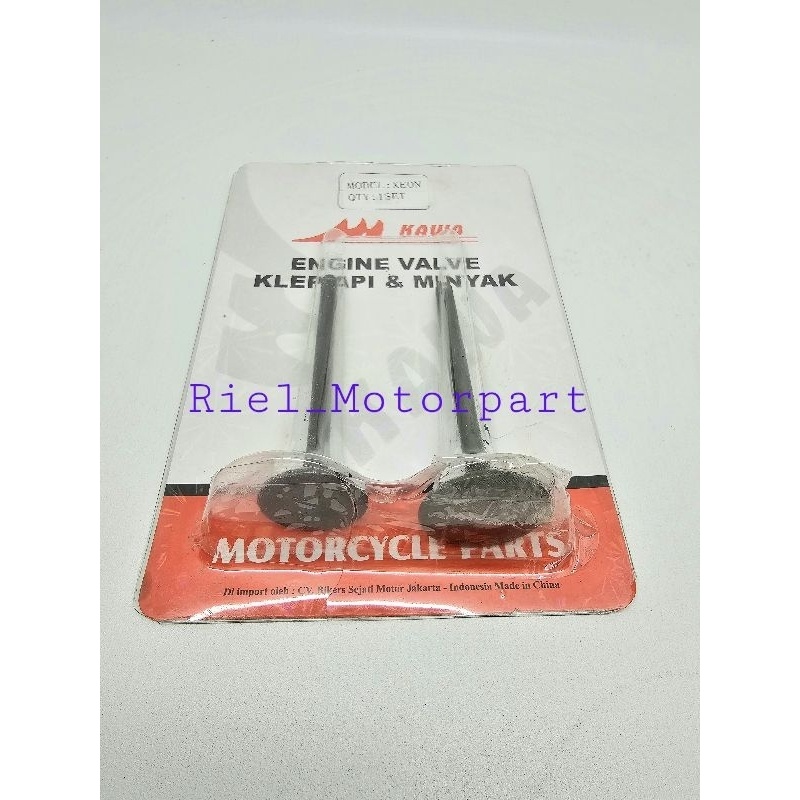 Klep Set (KAWA) XEON payung valve klepset klep api minyak KAWA